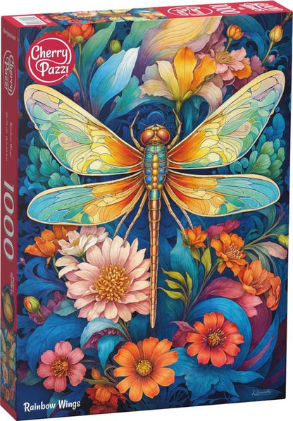 CherryPazzi - Rainbow Wings - 1000 Piece Jigsaw Puzzle