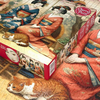 CherryPazzi - Springtime Tea - 1000 Piece Jigsaw Puzzle