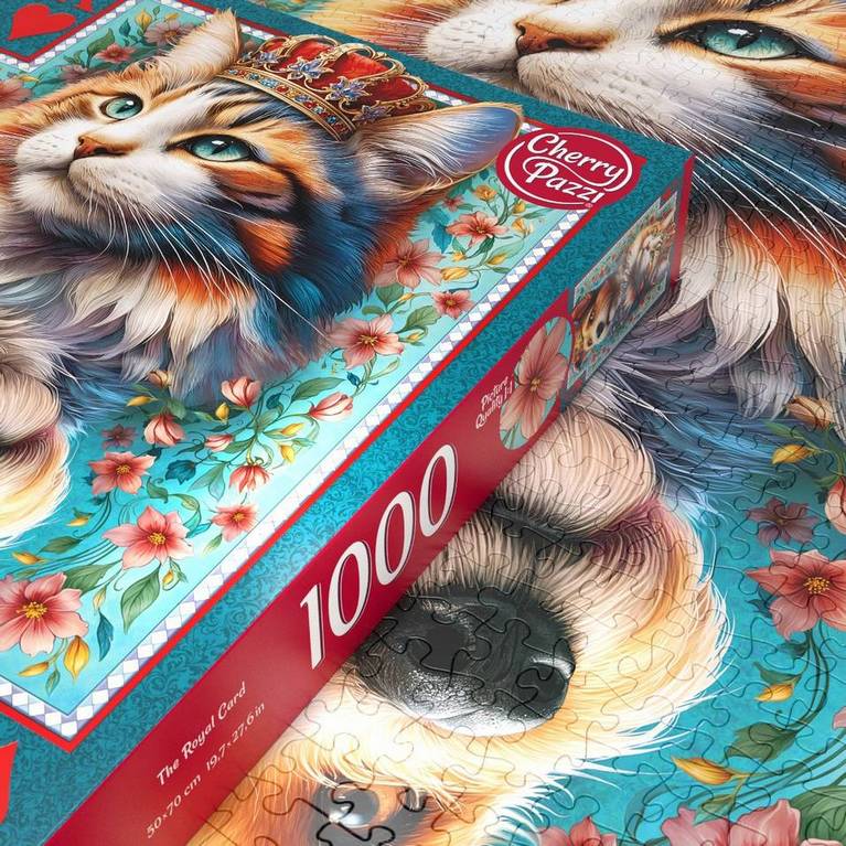 CherryPazzi - The Royal Card - 1000 Piece Jigsaw Puzzle