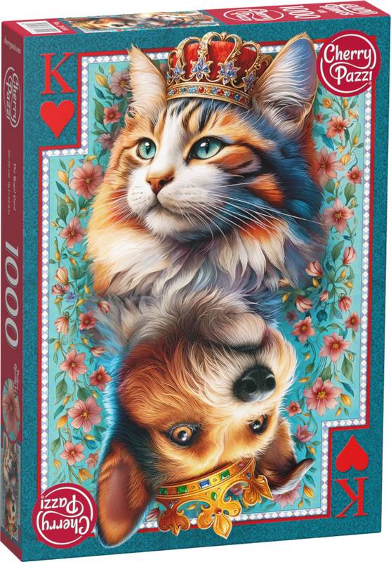 CherryPazzi - The Royal Card - 1000 Piece Jigsaw Puzzle