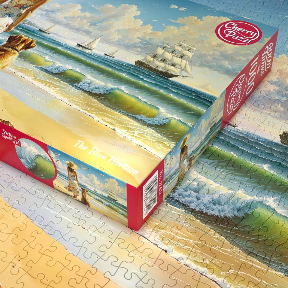 CherryPazzi - The Blue Horizon - 1000 Piece Jigsaw Puzzle