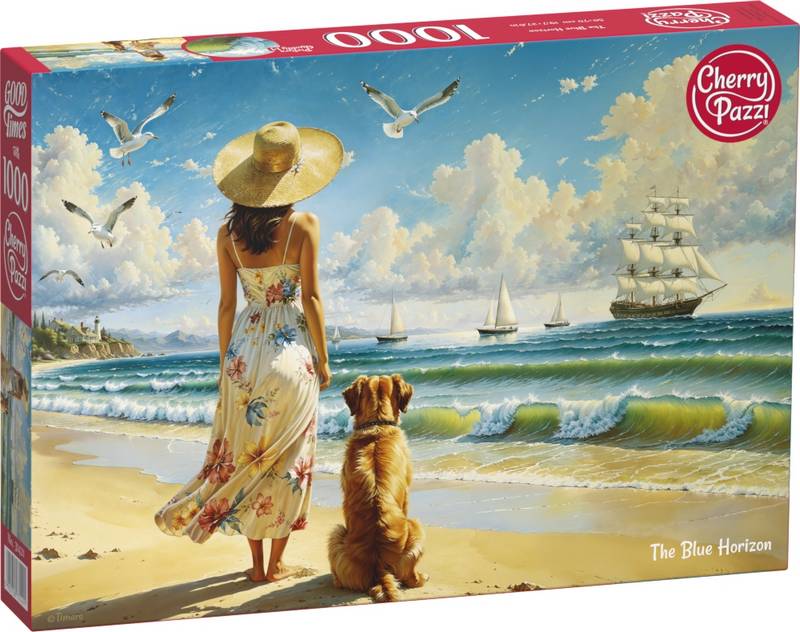 CherryPazzi - The Blue Horizon - 1000 Piece Jigsaw Puzzle
