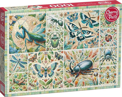 CherryPazzi - Mosaic of the Miniature Wild - 1000 Piece Jigsaw Puzzle