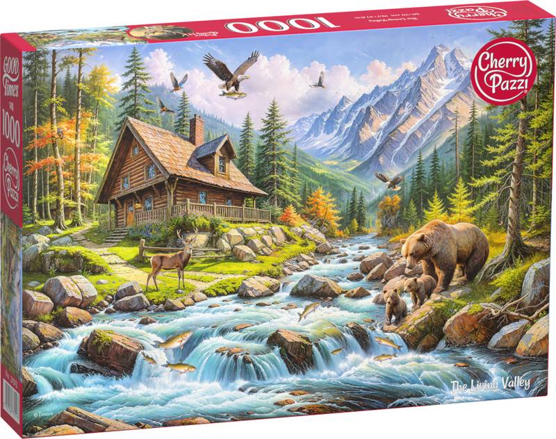 CherryPazzi - The Living Valley - 1000 Piece Jigsaw Puzzle