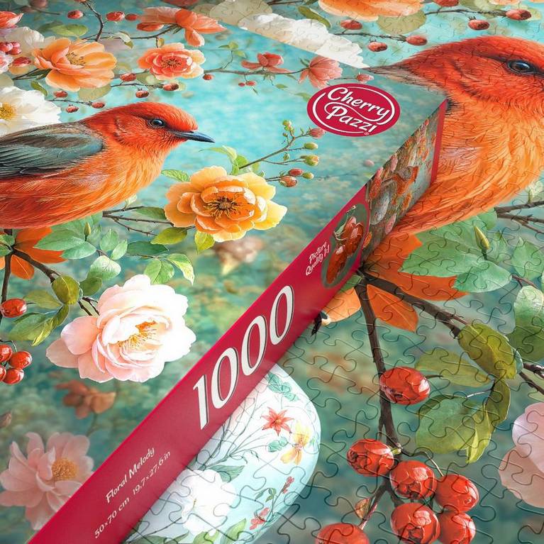 CherryPazzi - Floral Melody - 1000 Piece Jigsaw Puzzle