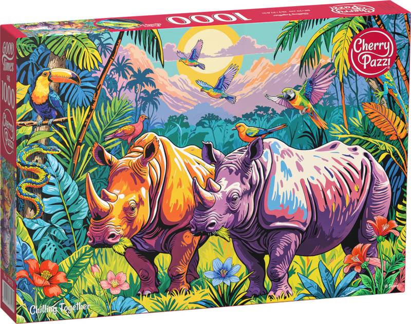 CherryPazzi - Chilling Together - 1000 Piece Jigsaw Puzzle