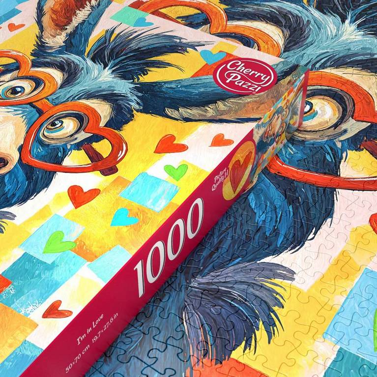 CherryPazzi - I'm in Love - 1000 Piece Jigsaw Puzzle