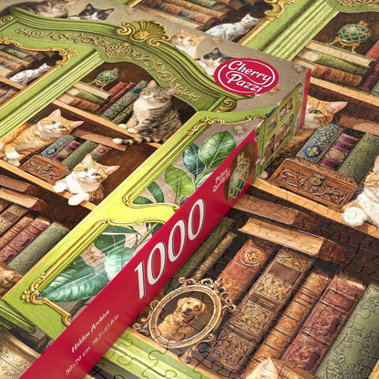 CherryPazzi - Hidden Archive - 1000 Piece Jigsaw Puzzle