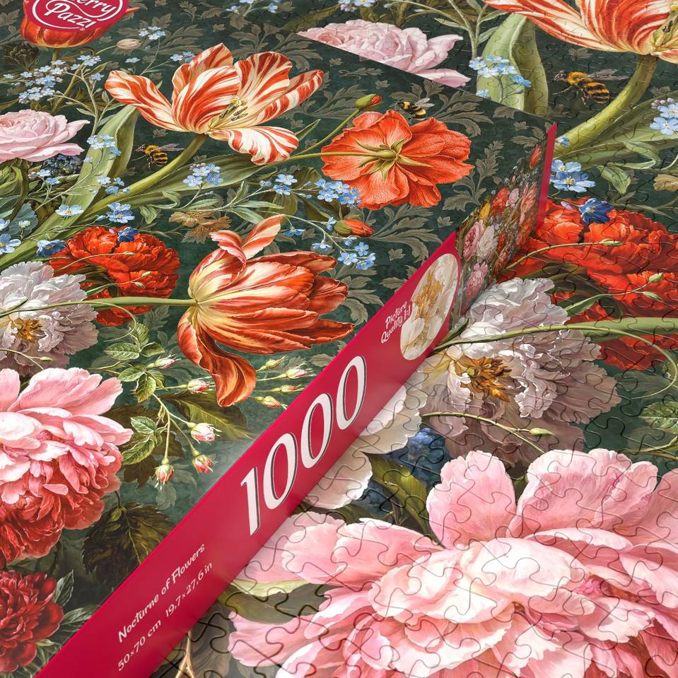 CherryPazzi - Nocturne of Flowers - 1000 Piece Jigsaw Puzzle