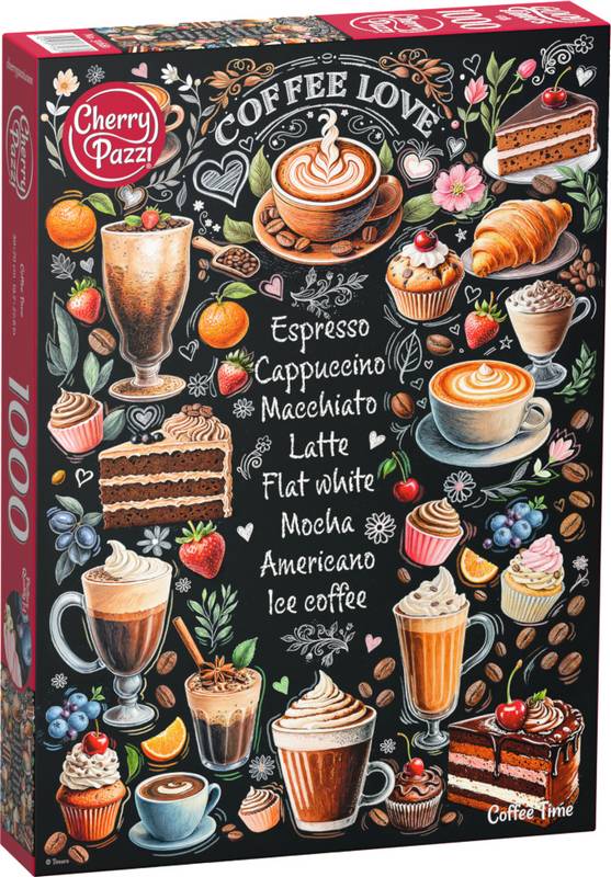 CherryPazzi - Coffee Time - 1000 Piece Jigsaw Puzzle