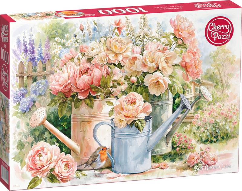 CherryPazzi - Soft Garden Love - 1000 Piece Jigsaw Puzzle