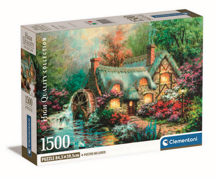 Clementoni - Country Retreat - 1500 Piece Jigsaw Puzzle