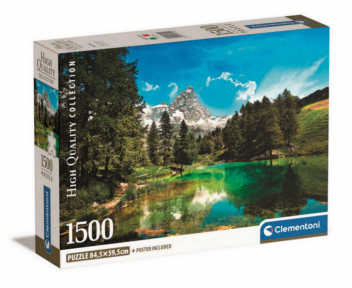 Clementoni - Blue Lake - 1500 Piece Jigsaw Puzzle