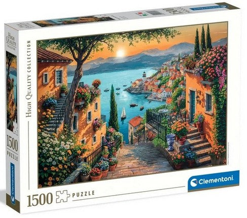 Clementoni - Steps to the Harbor - 1500 Piece Jigsaw Puzzle