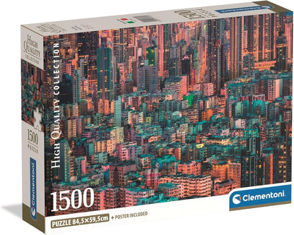 Clementoni - The Hive Hong Kong - 1500 Piece Jigsaw Puzzle