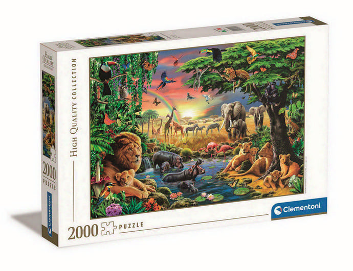 Clementoni - The African Gathering - 2000 Piece Jigsaw Puzzle