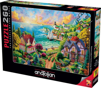 Anatolian - Village by the Sea - 260 Piece Jigsaw Puzzle