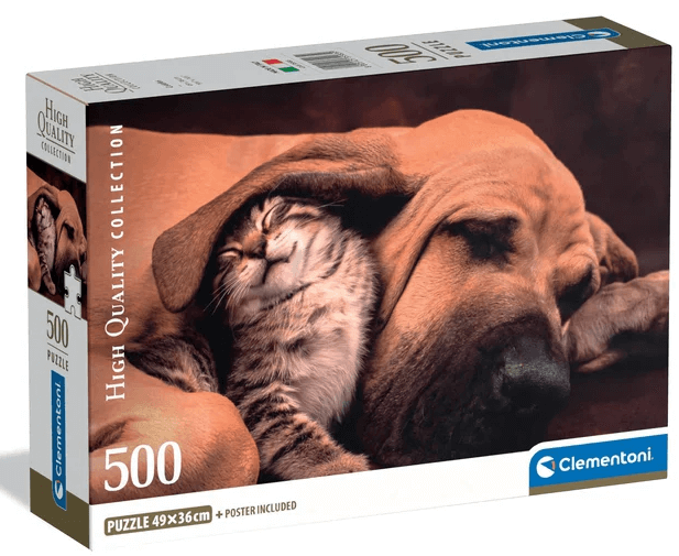 Clementoni - Cuddles - 500 Piece Jigsaw Puzzle