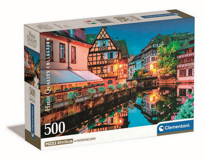 Clementoni - Strasbourg Old Town - 500 Piece Jigsaw Puzzle