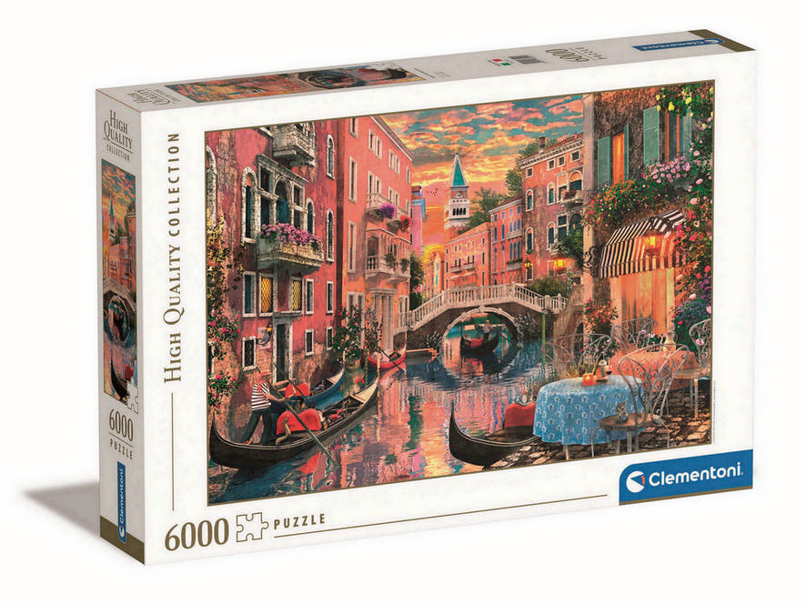 Clementoni - Venice Evening Sunset - 6000 Piece Jigsaw Puzzle