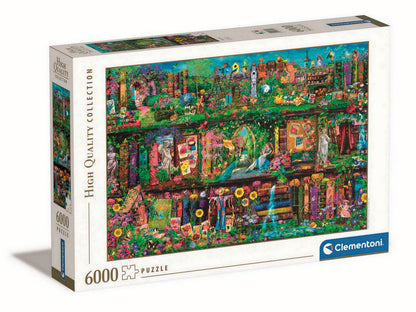 Clementoni - Garden Shelf - 6000 Piece Jigsaw Puzzle