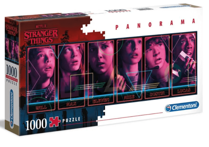 Clementoni - Stranger Things - 1000 Piece Panoramic Jigsaw Puzzle