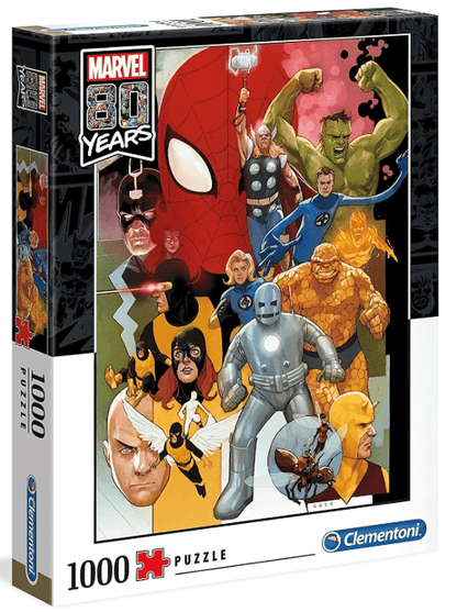 Clementoni - Marvel 80 Years - 1000 Piece Jigsaw Puzzle