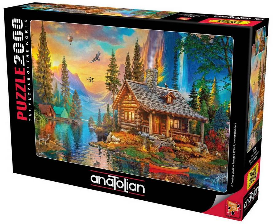 Anatolian - Pine Mountain Sunset - 2000 Piece Jigsaw Puzzle