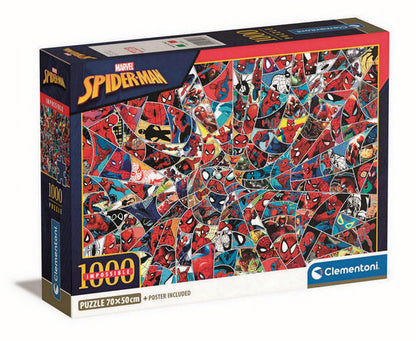 Clementoni - Impossible Spiderman - 1000 Piece Jigsaw Puzzle
