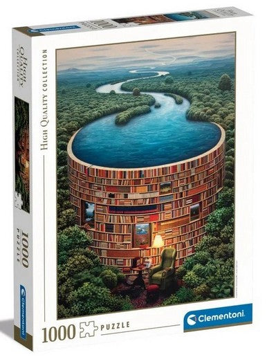 Clementoni - Bibliodame - 1000 Piece Jigsaw Puzzle