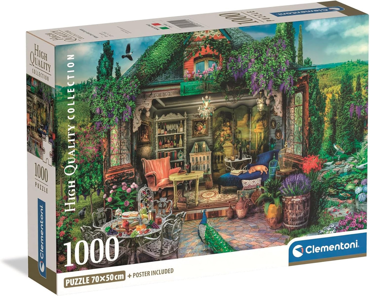 Clementoni - Wine Country Escape - 1000 Piece Jigsaw Puzzle