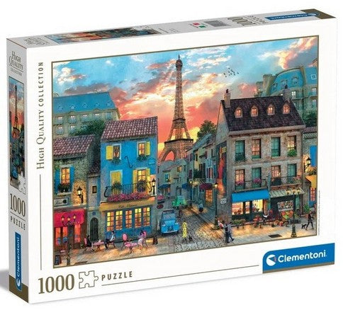 Clementoni - Streets of Paris - 1000 Piece Jigsaw Puzzle