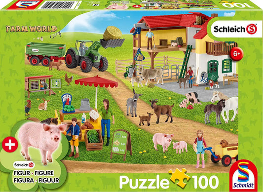 Schleich - The Farmers' Market - 100 Pieces