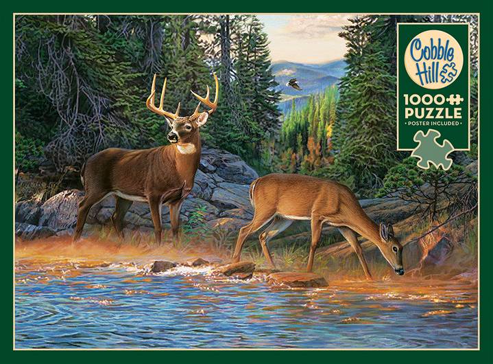 Cobble Hill - The Rivers Edge - 1000 Piece Jigsaw Puzzle