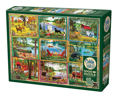 Cobble Hill - Postcards from Lake Country - 1000 Piece Jigsaw Puzzle