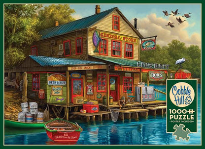 Cobble Hill - Bobs Beer & Bait - 1000 Piece Jigsaw Puzzle