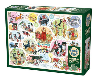 Cobble Hill - Dog Thoughts - 1000 Piece Jigsaw Puzzle