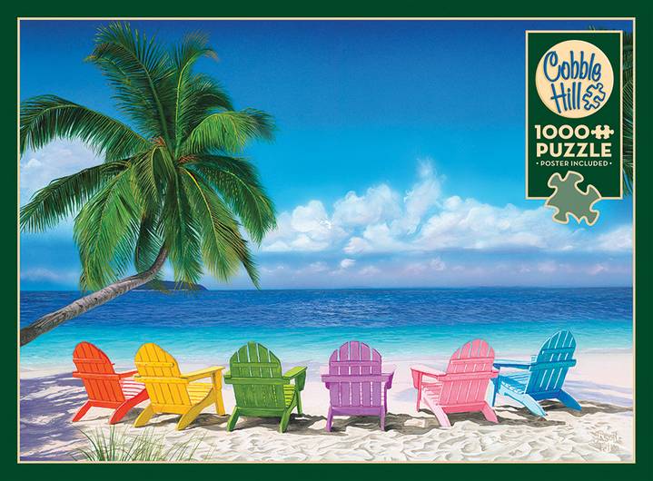 Cobble Hill - Paradise - 1000 Piece Jigsaw Puzzle