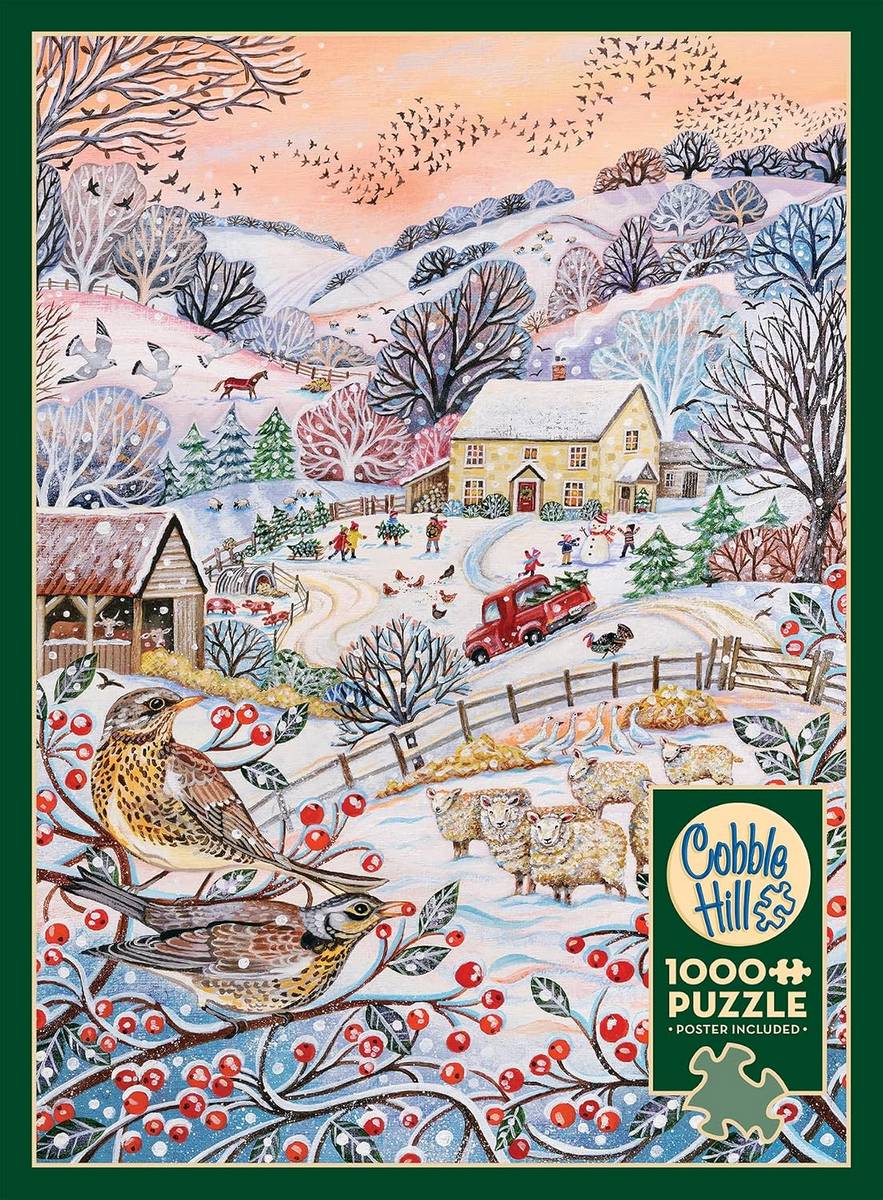 Cobble Hill - Hilltop Farm  - 1000 Piece Jigsaw Puzzle