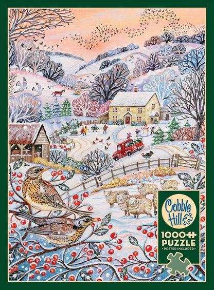 Cobble Hill - Hilltop Farm  - 1000 Piece Jigsaw Puzzle