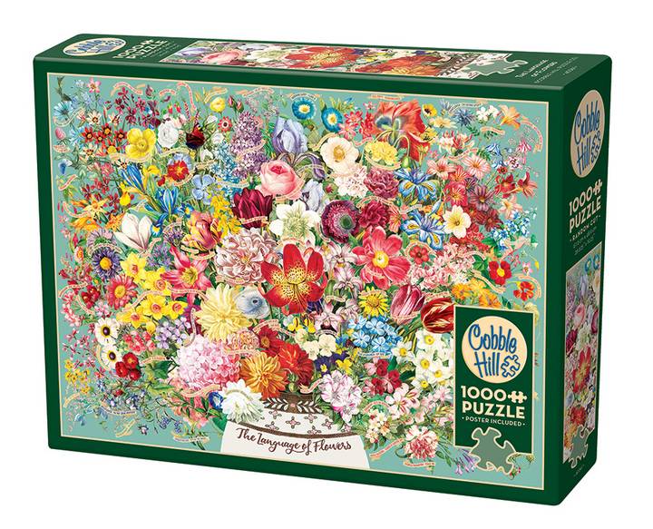 Cobble Hill - Language of Flowers - 1000 Piece Jigsaw Puzzle