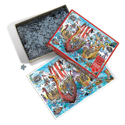 Cobble Hill - Doodletown - Viking Voyage  - 1000 Piece Jigsaw Puzzle