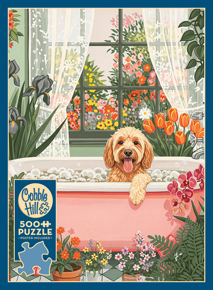 Cobble Hill - Blooms and Bubbles  - 500 Piece Jigsaw Puzzle