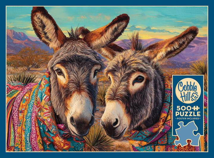 Cobble Hill - Dos Burros - 500 Piece Jigsaw Puzzle