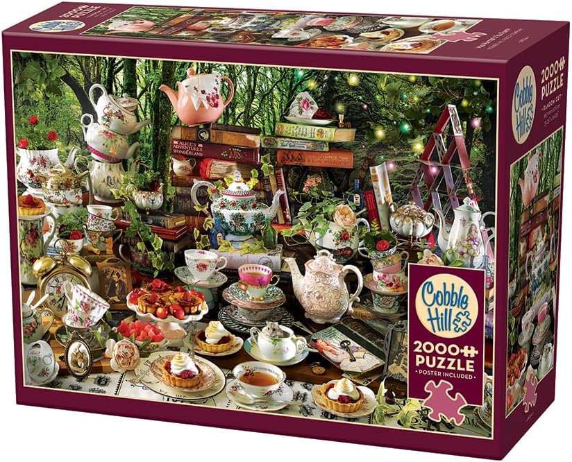 Cobble Hill - Mad Hatter Tea Party  - 2000 Piece Jigsaw Puzzle