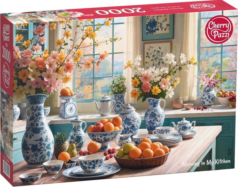 CherryPazzi - Morning in My Kitchen - 2000 Piece Jigsaw Puzzle
