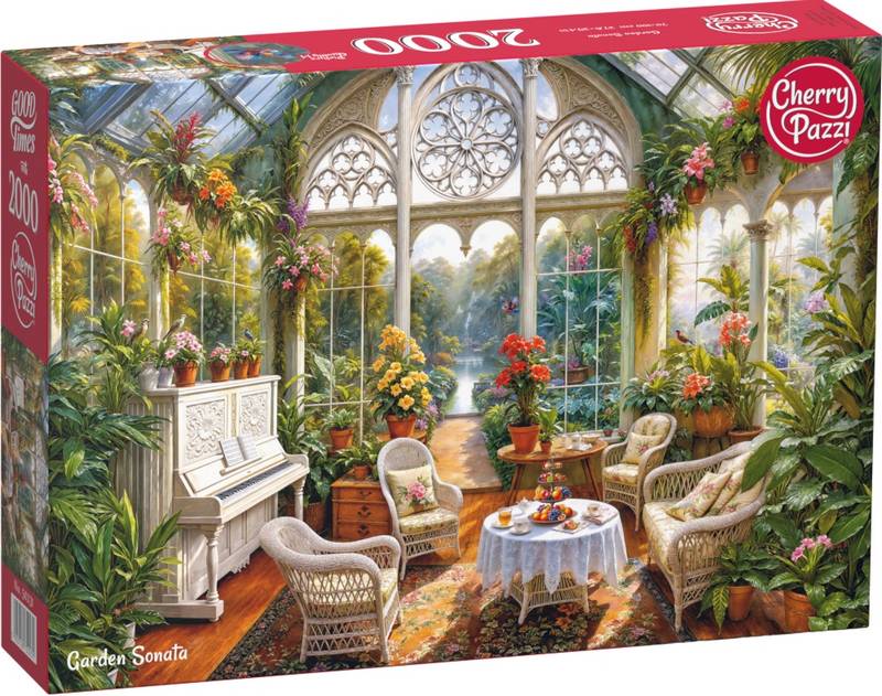 CherryPazzi - Garden Sonata - 2000 Piece Jigsaw Puzzle