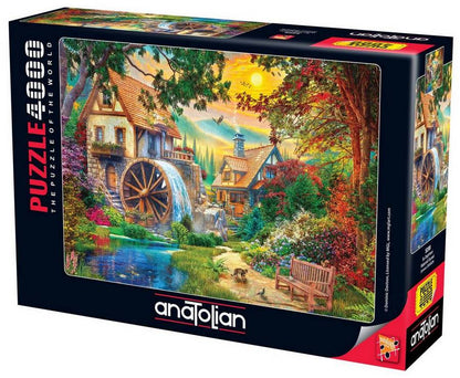 Anatolian - Watermill Sunset - 4000 Piece Jigsaw Puzzle
