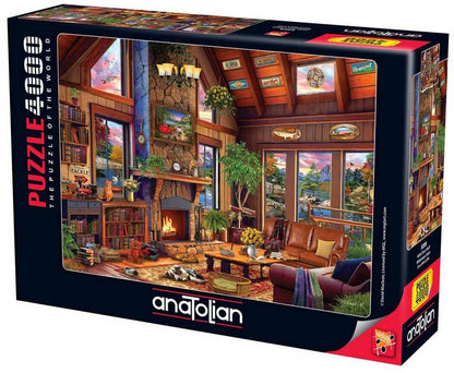 Anatolian - Wilderness Cabin - 4000 Piece Jigsaw Puzzle