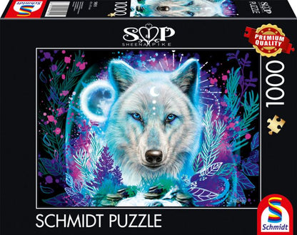 Schmidt - Sheena Pike - Neon Artic Wolf - 1000 Piece Jigsaw Puzzle